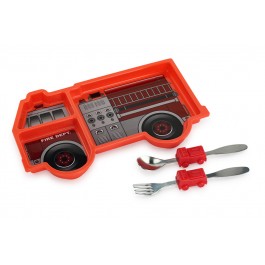 Fire Engine Dinner Set