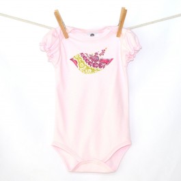 Onesie - Peonies & Paisley