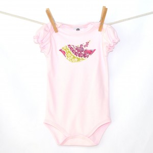 Onesie - Peonies & Paisley