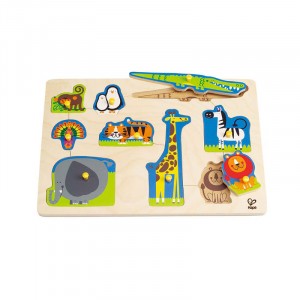 Wild Animal Peg Puzzle