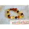 Natural Amber Bracelet - Mixed