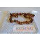 Natural Amber Bead Necklace - Cognac